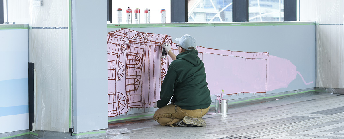 壁面ペイントイメージ