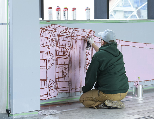 壁面ペイントイメージ